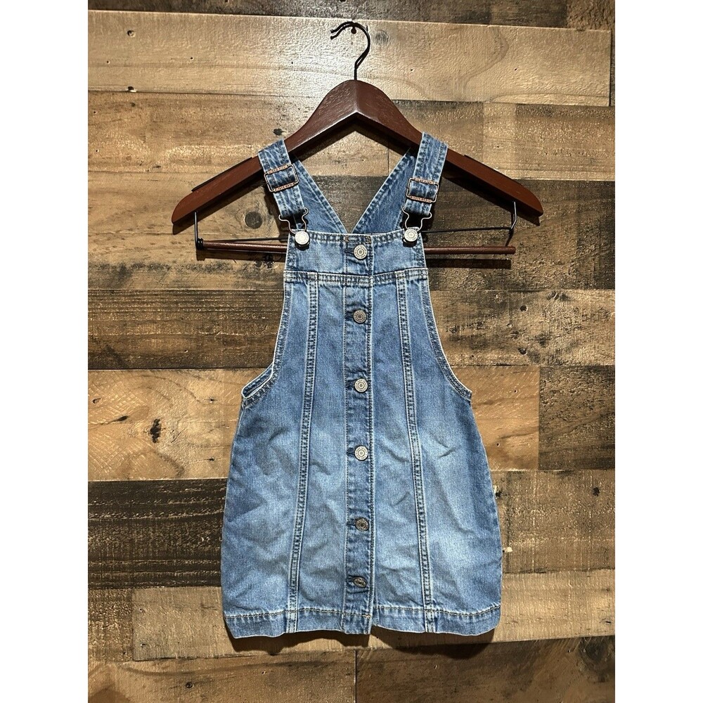 Gap Small Denim Overall Dress Kids